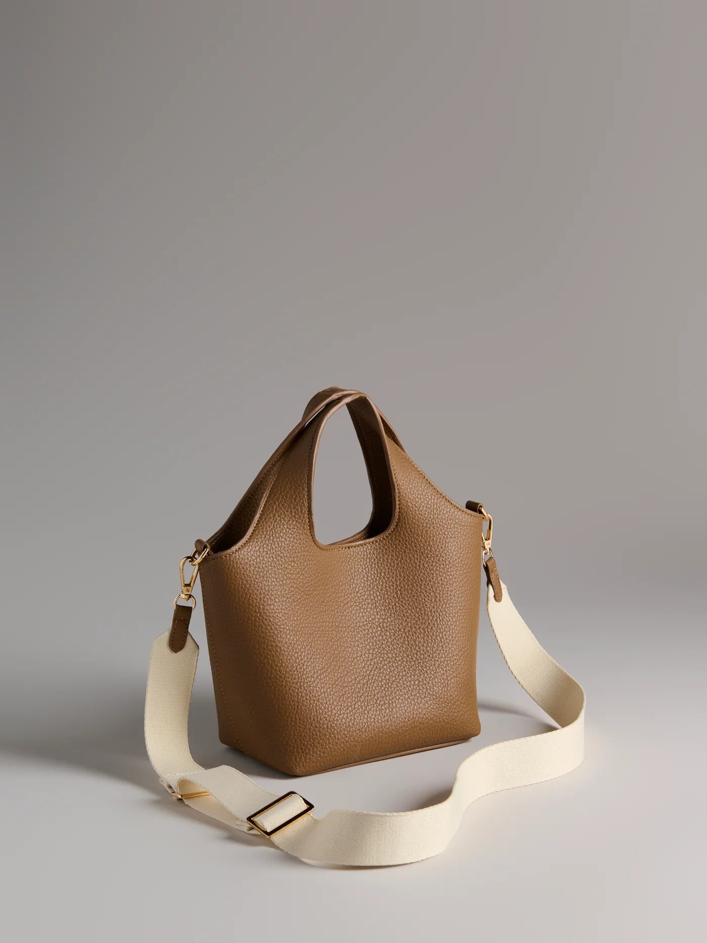 Tan Alba Mini Tote