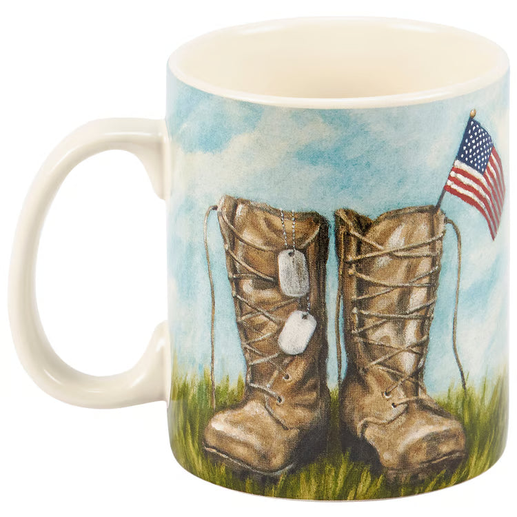Soldier's Boots Mug