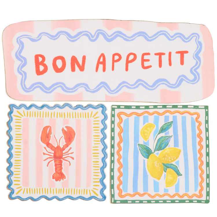 Bon Appetit Magnet Set