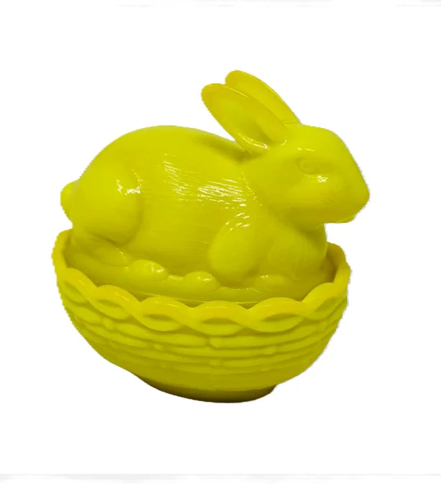 Mosser Bunny on Basket