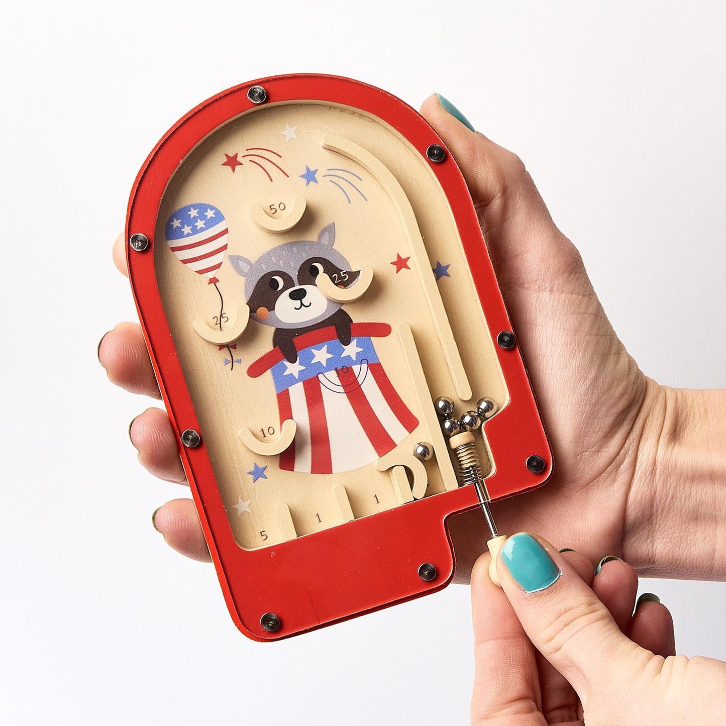 Stars and Stripes Crew Pinball Game