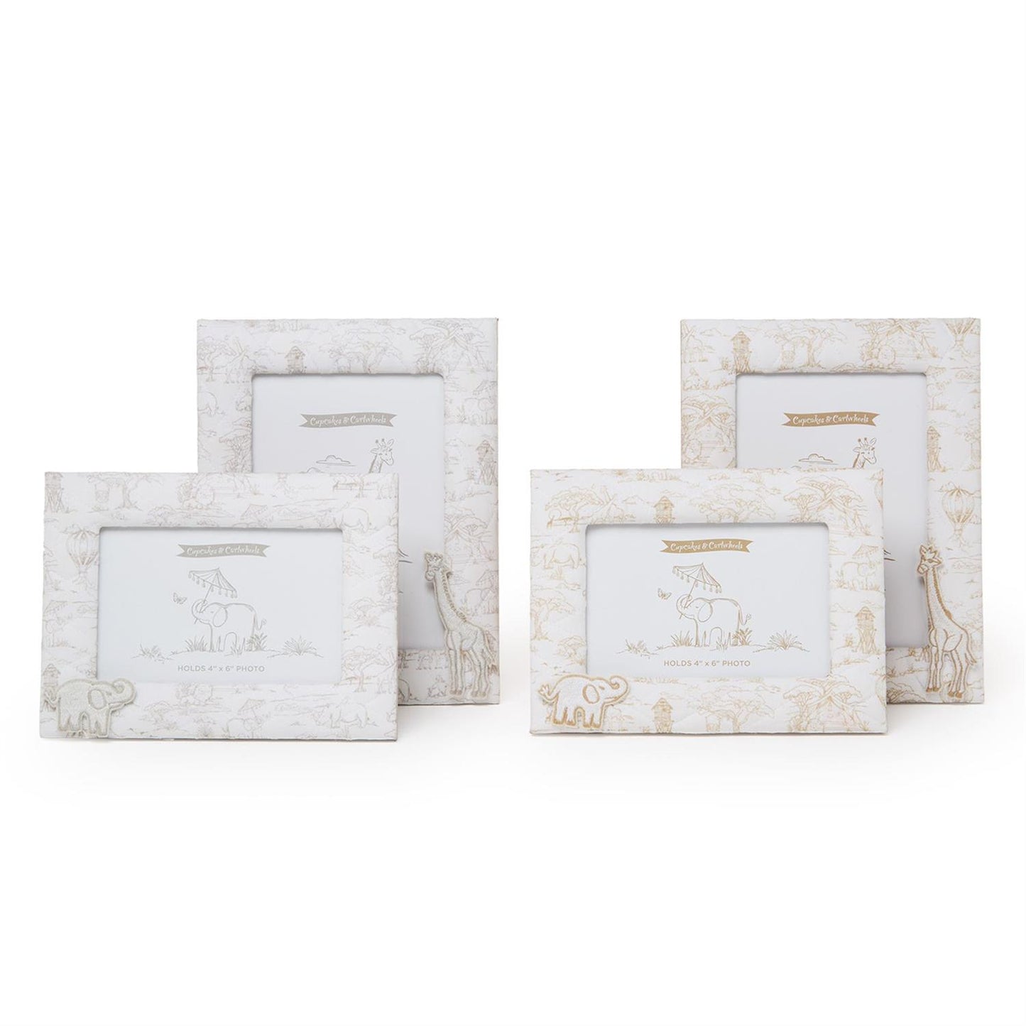 Sweet Safari Quilted Photo Frames (*Multiple Sizes*)