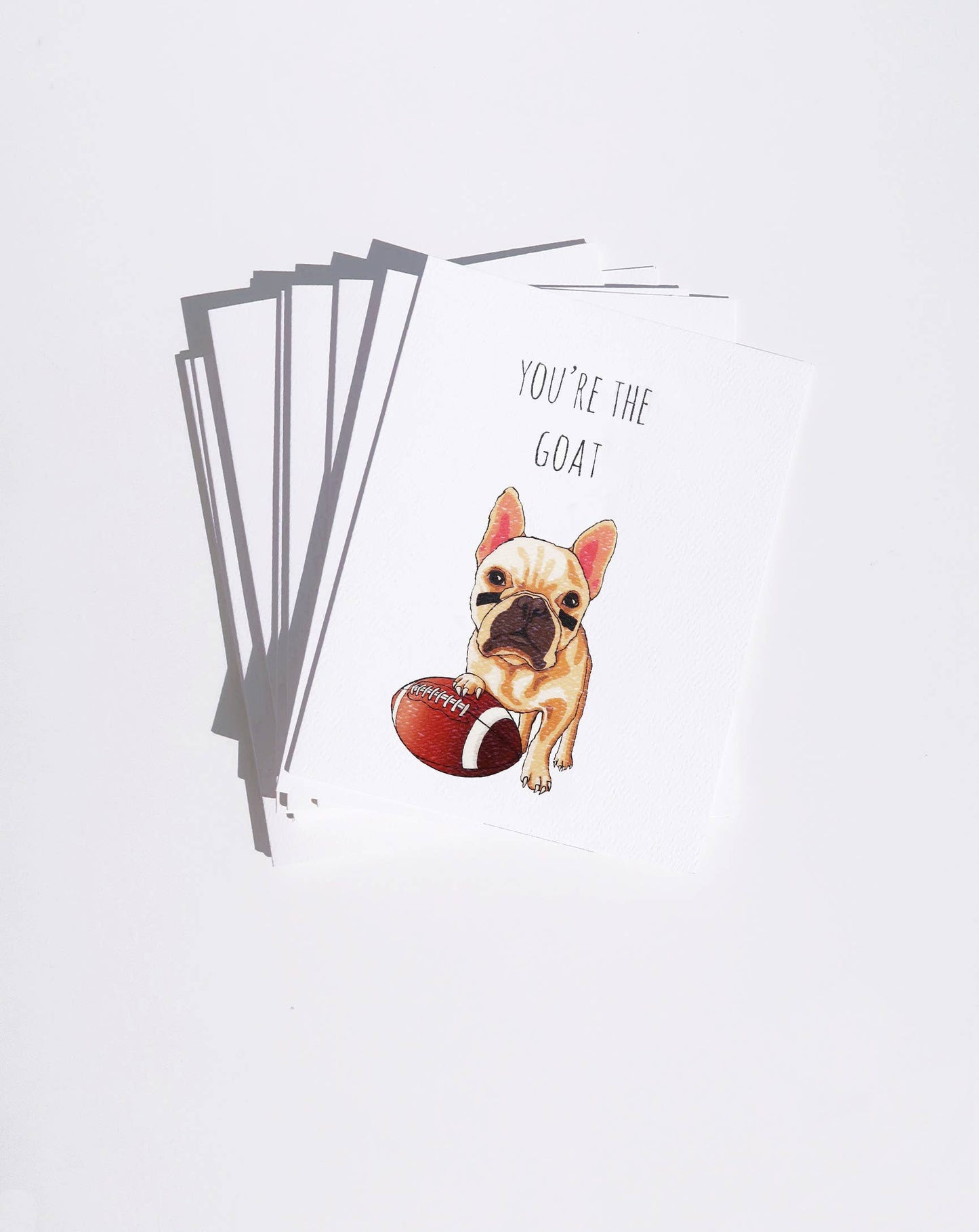 GOAT Football Frenchie Card