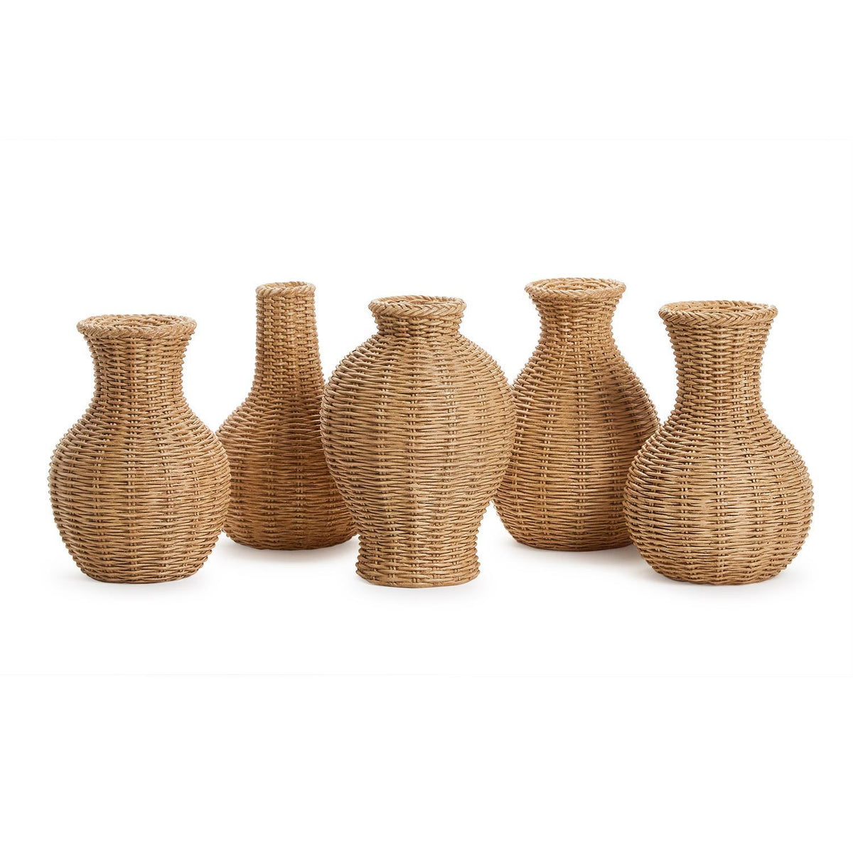 Natural Beauties Basket Weave Pattern Vase
