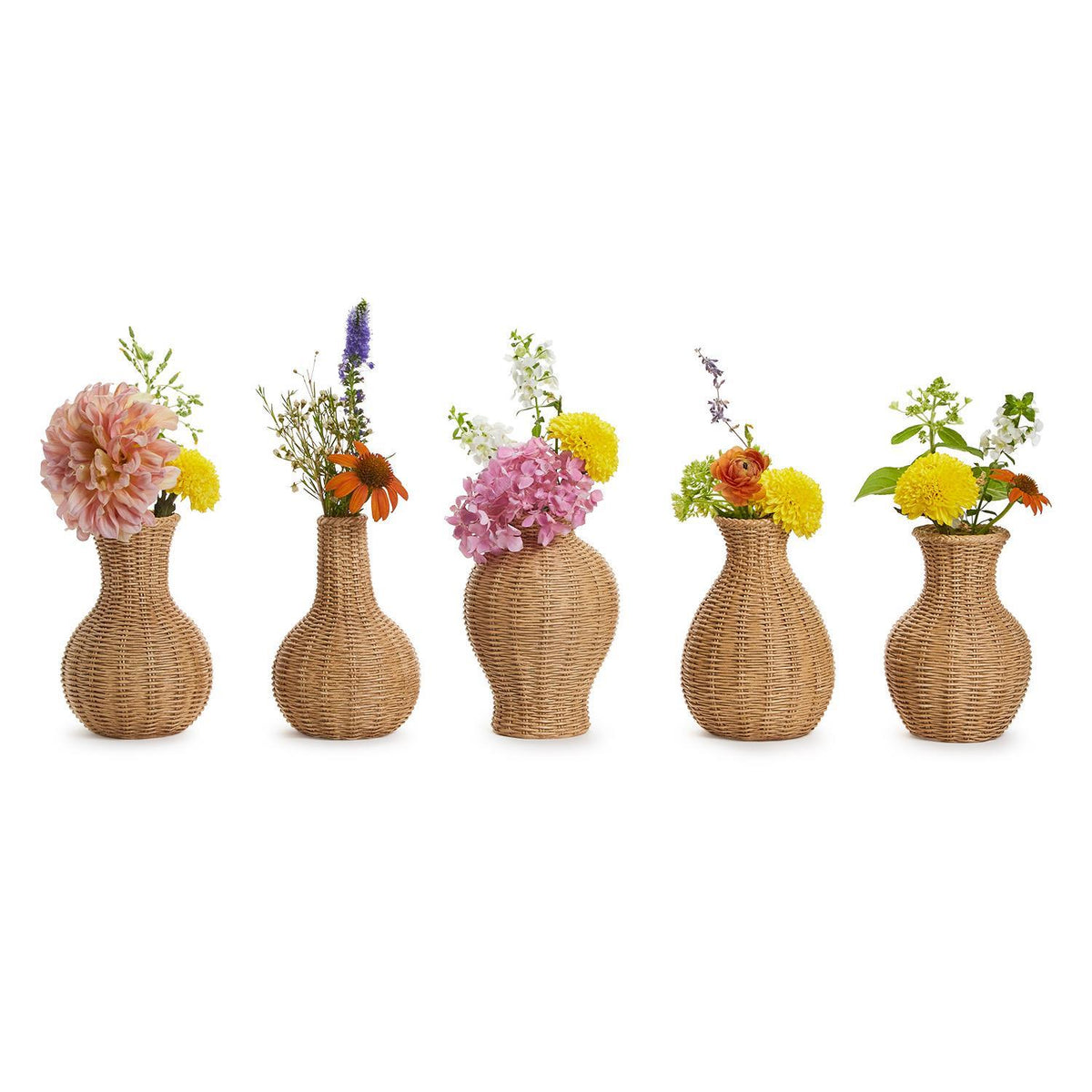 Natural Beauties Basket Weave Pattern Vase