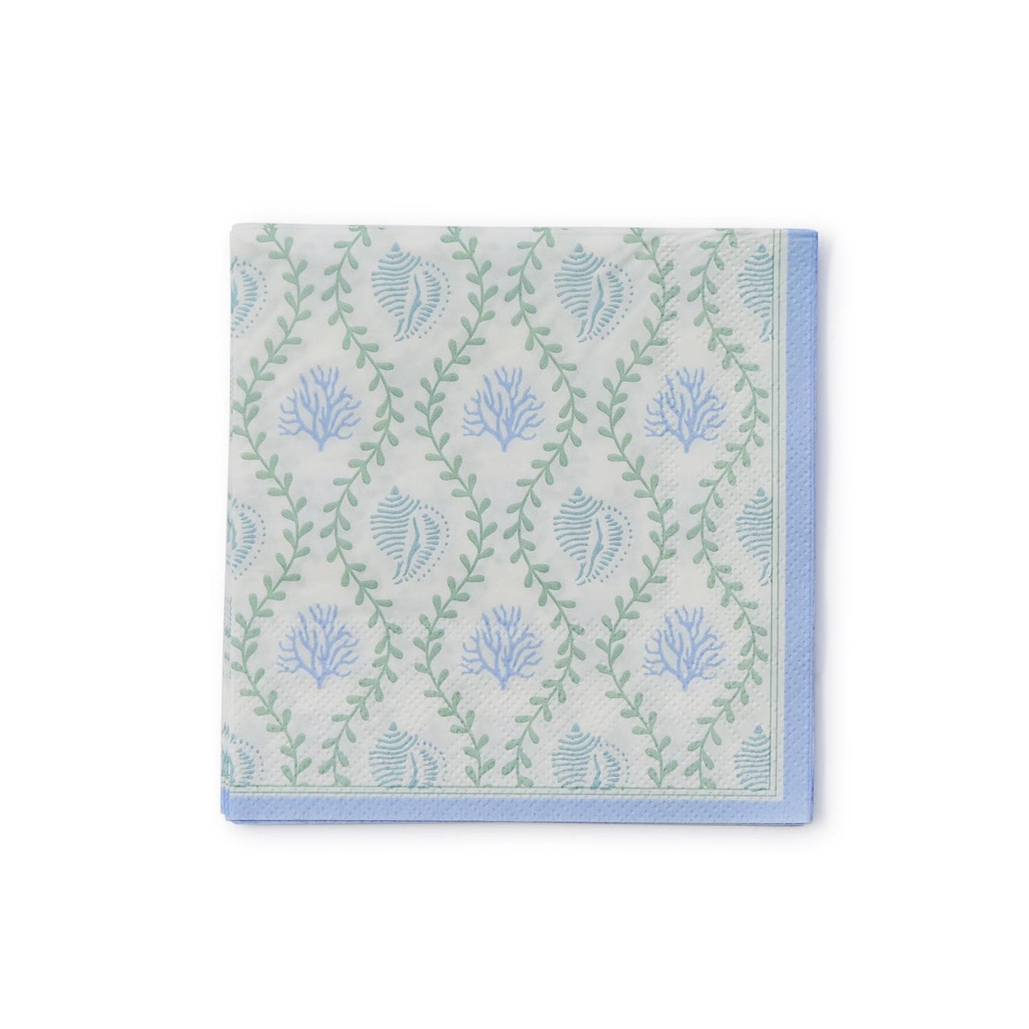 Coastal 3-Ply Paper Cocktail Napkin