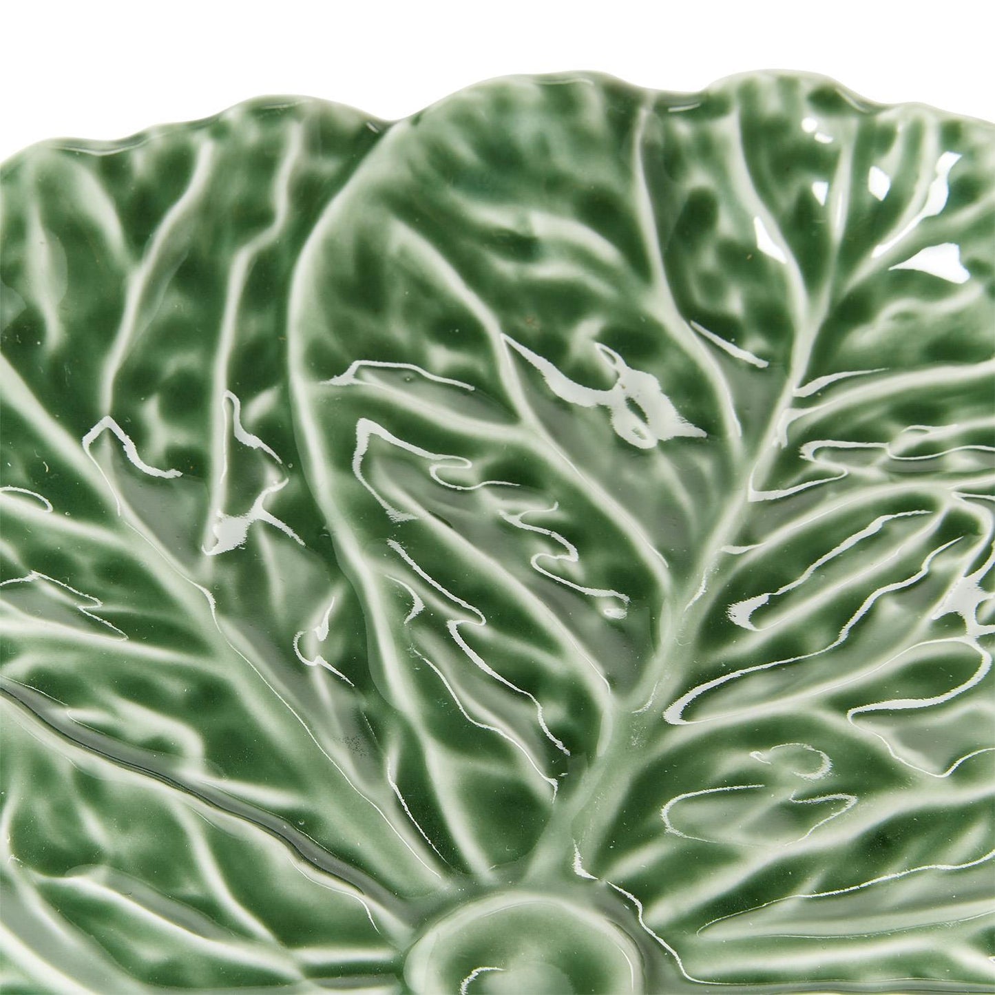 Cruciferous Leaf Textured Tidbit Dish/Plate