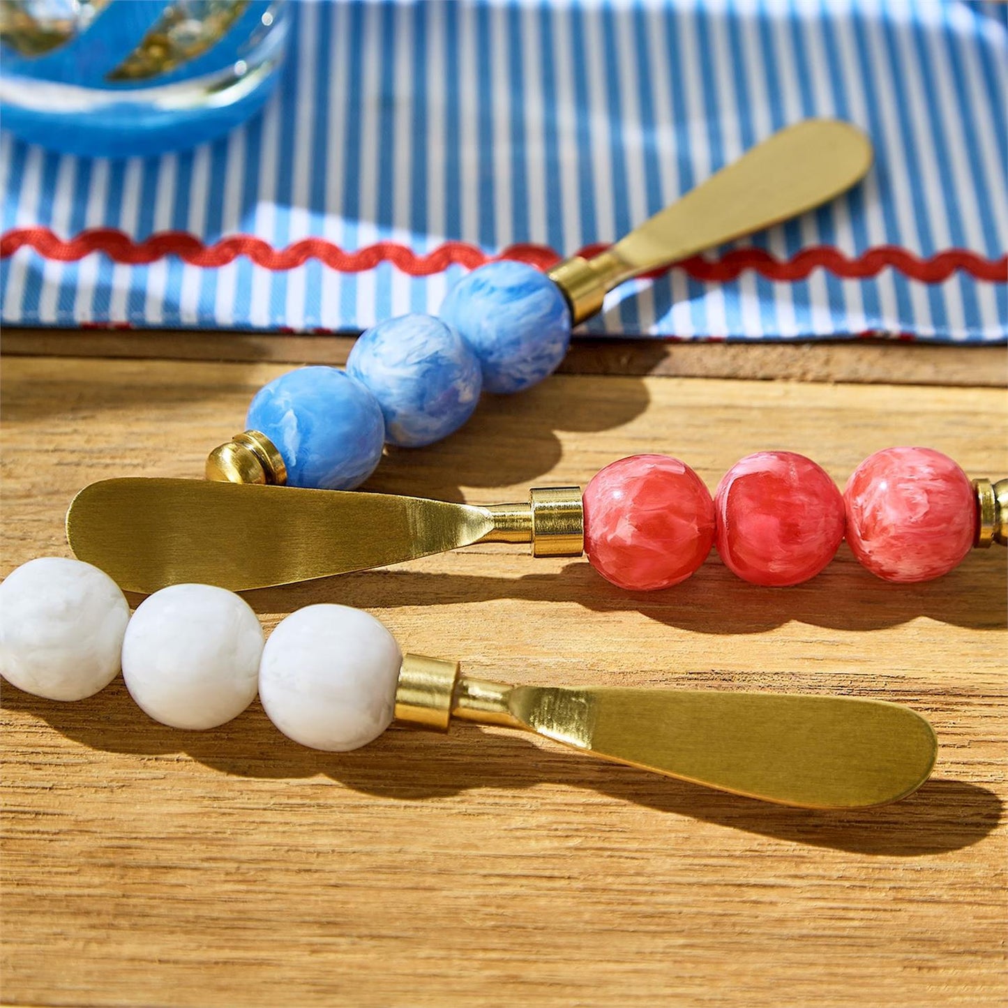 Red, White and Blue Resin Spreader