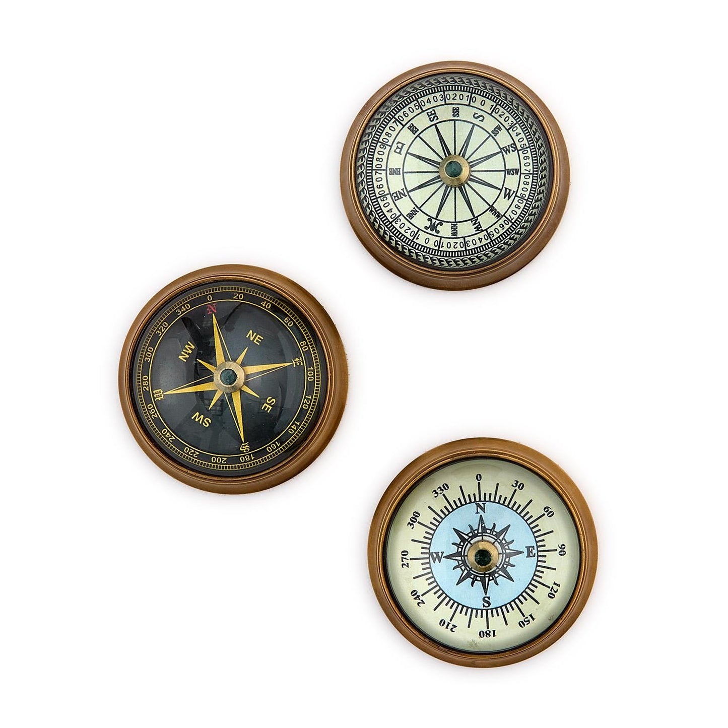 Find Your Path Desktop Compass / Paperweight