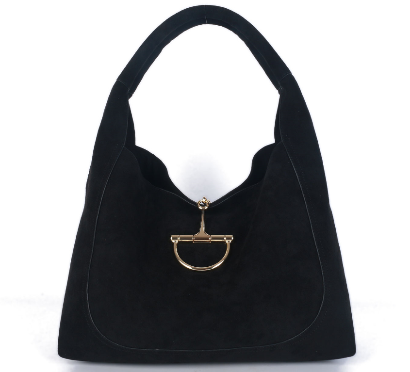 Blair Shoulder Hobo, Faux Suede