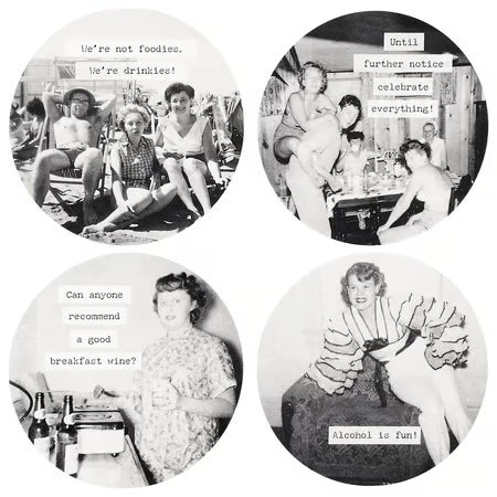 Let's Drink Paper Coasters