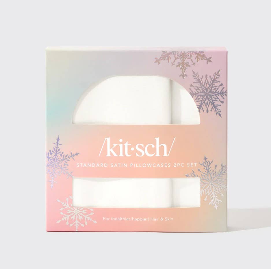 Ivory Holiday Standard Pillowcase 2pc