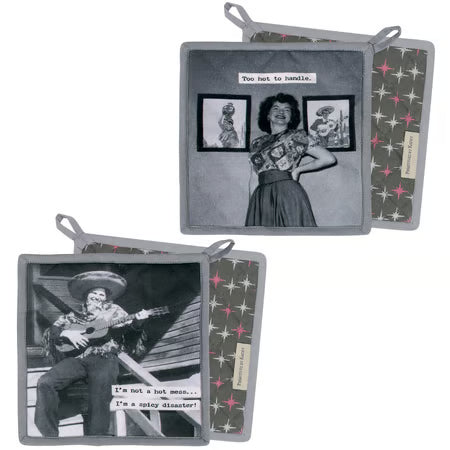 Hot Mess Spicy Disaster Hot Pad Set