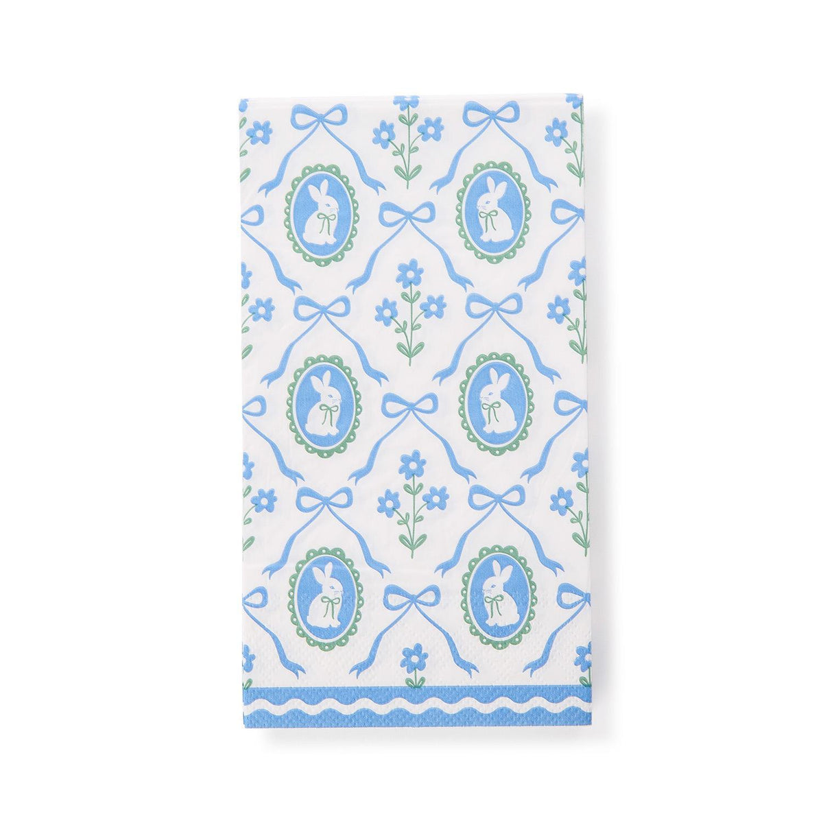 Bunnies and Bows 3-Ply Paper Dinner Napkin / Guest Towel