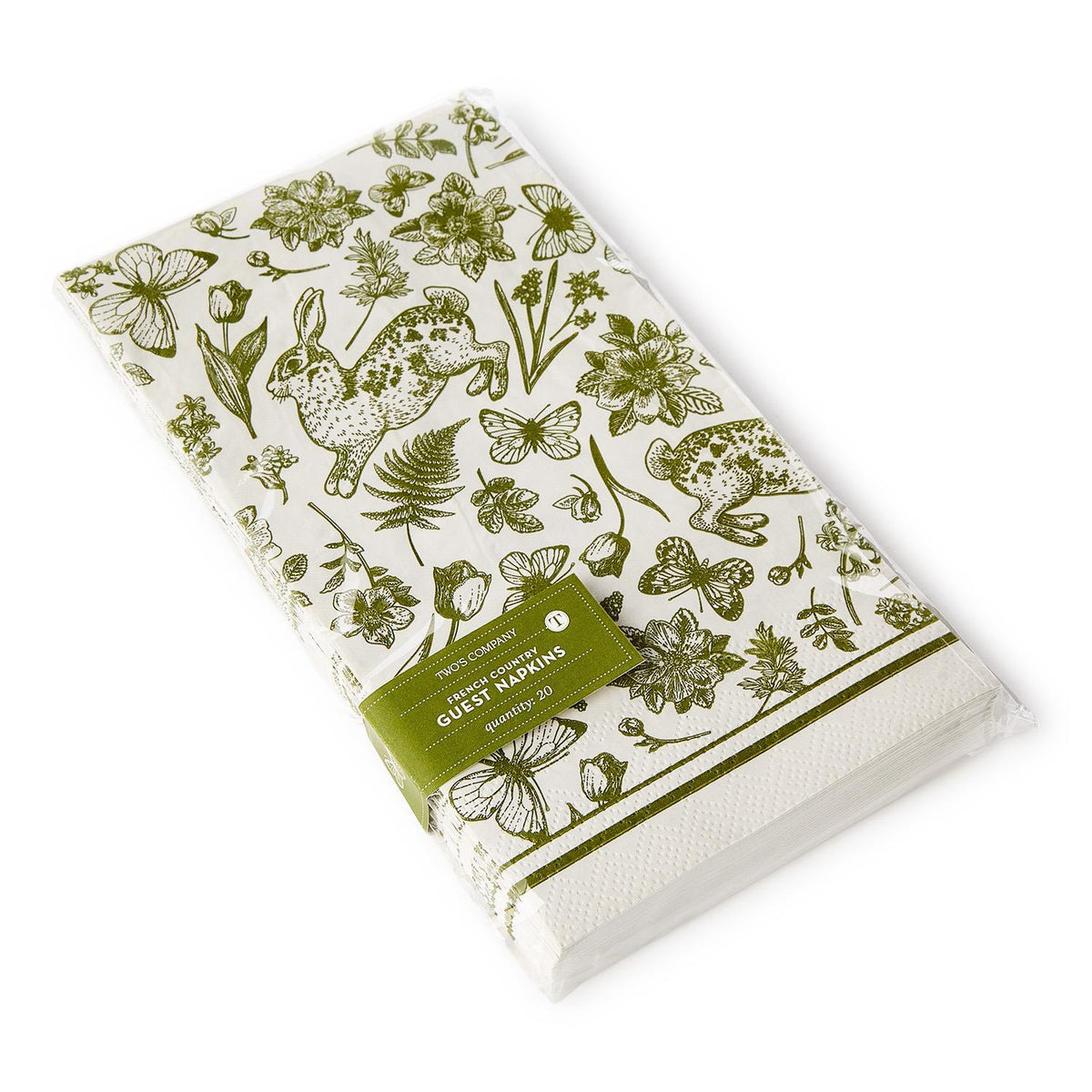 French Country 3-Ply Paper Dinner Napkin / Guest Towel