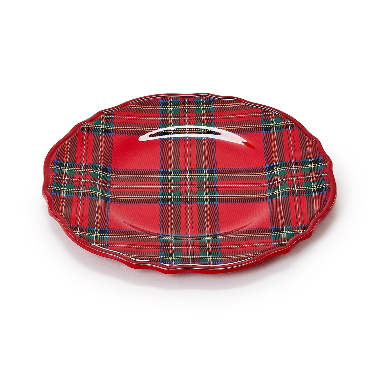 Tartan Traditions Melamine Salad / Dessert Plates