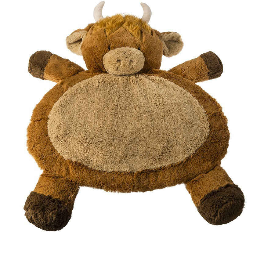 Hetty Highland Cow Baby Mat – 31×23″