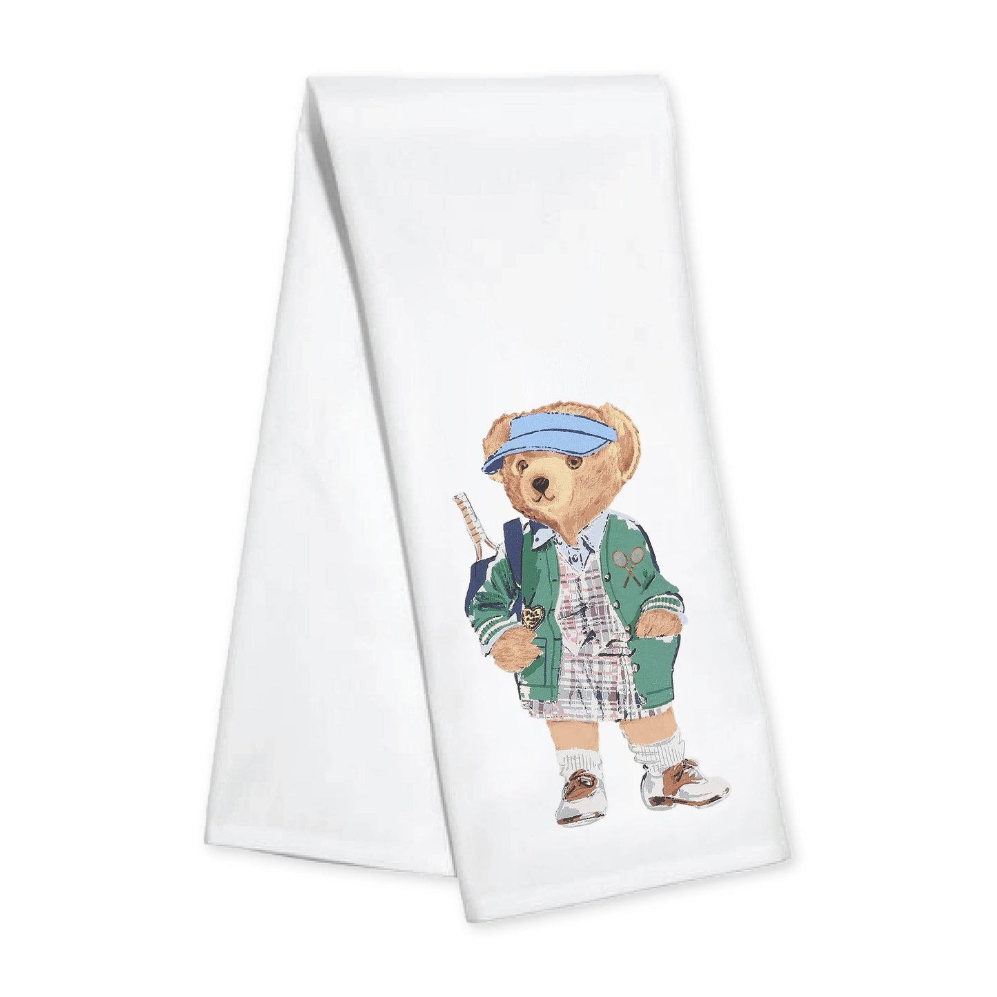 Tennis Bear Kitchen Towel