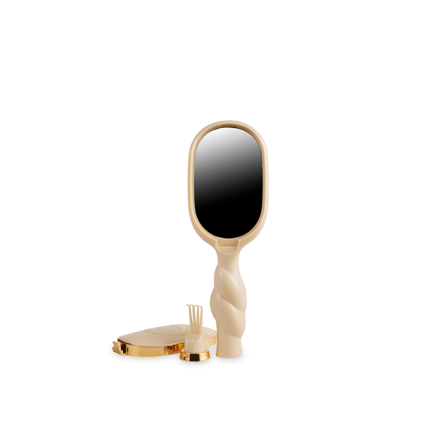 Mini Medium Detangler Brush - Tan