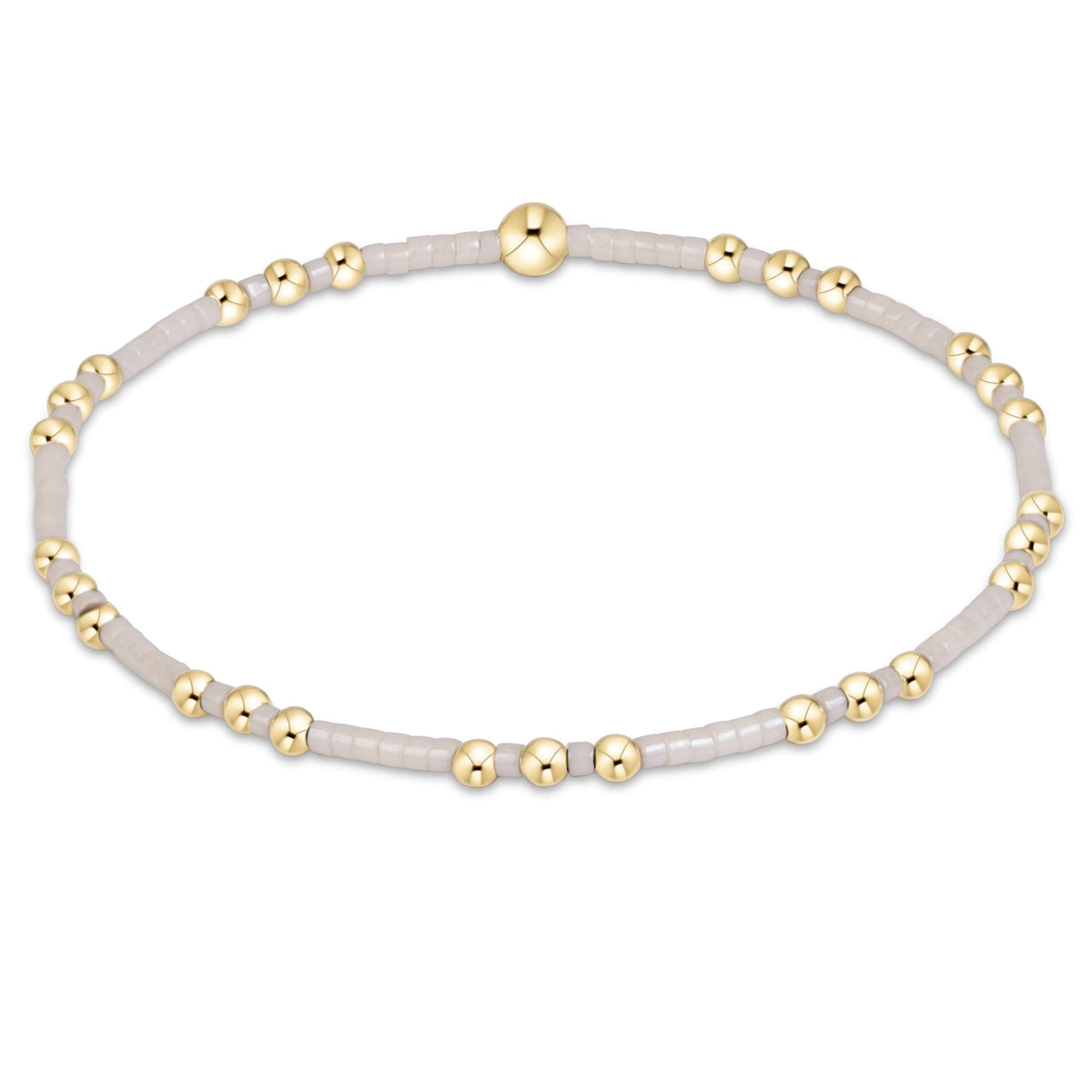 enewton Hope Joy Bracelet - Milkshake shown flat on a plain white background