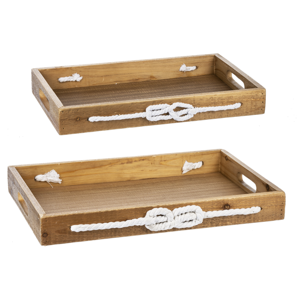 Natural Nautical Knot Tray
