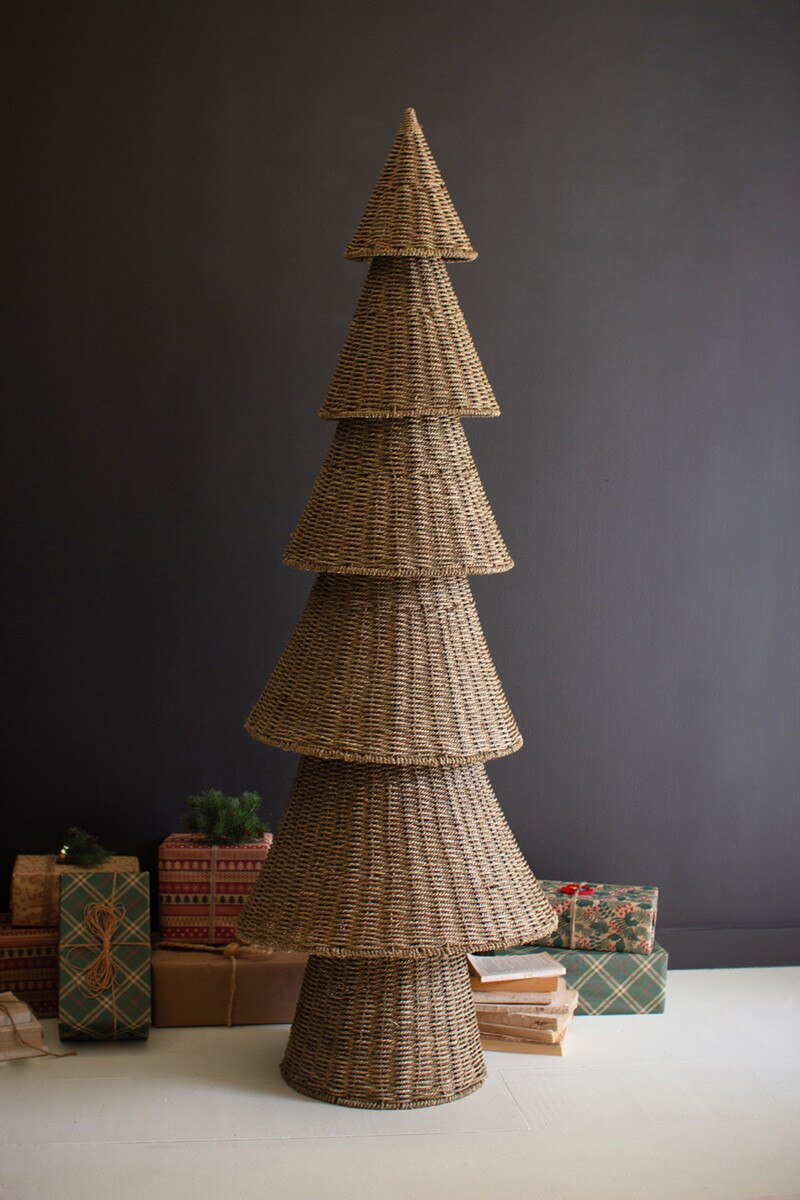68" Woven Vine Christmas Tree