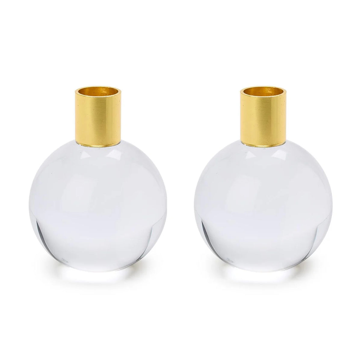 Color Pop Clear Taper Candleholder (Sold Separately)