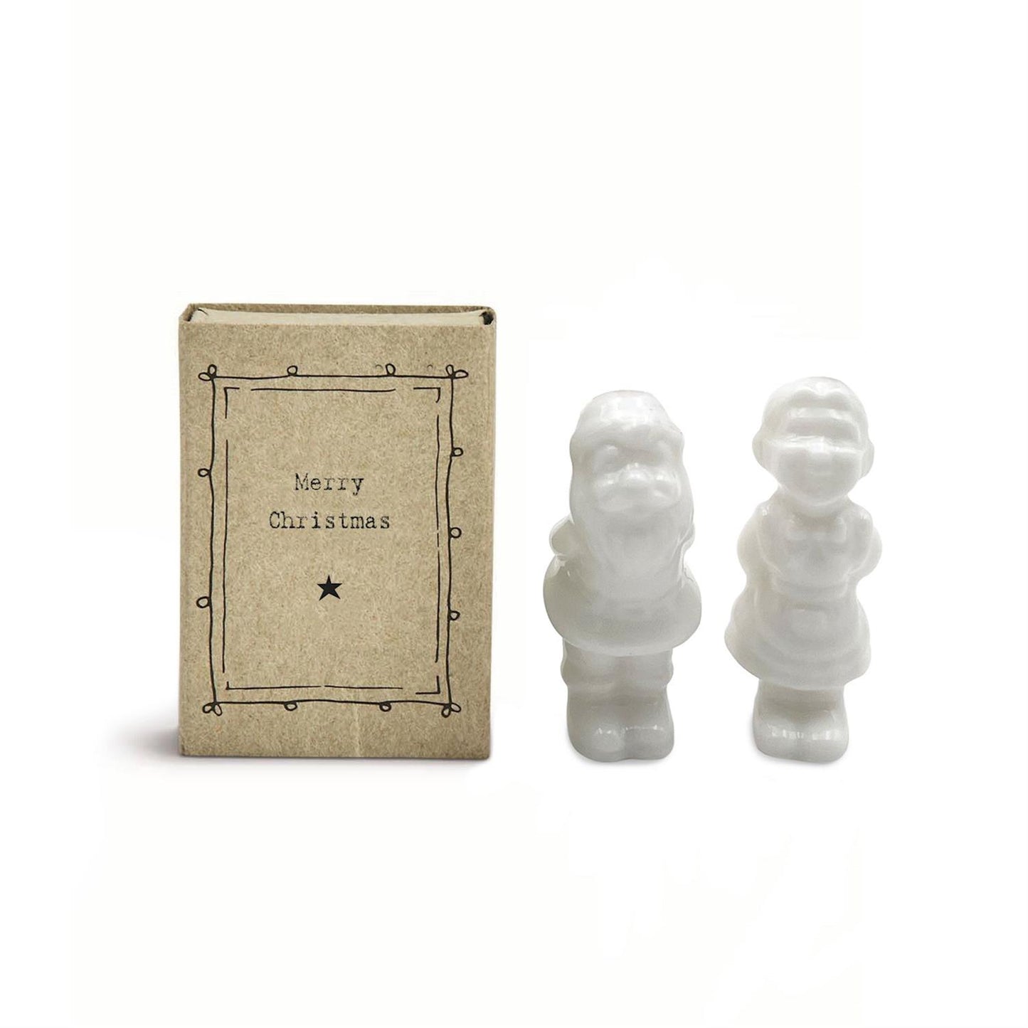 Mr and Mrs Claus Set in Matchbox