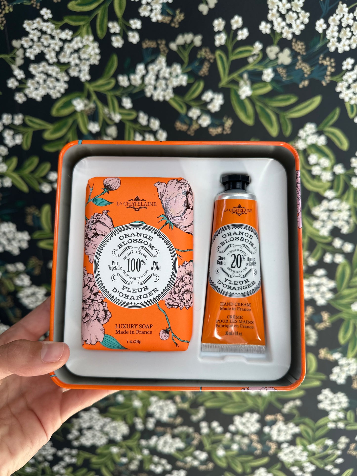 La Chatelaine Orange Blossom Hand and Body Duo