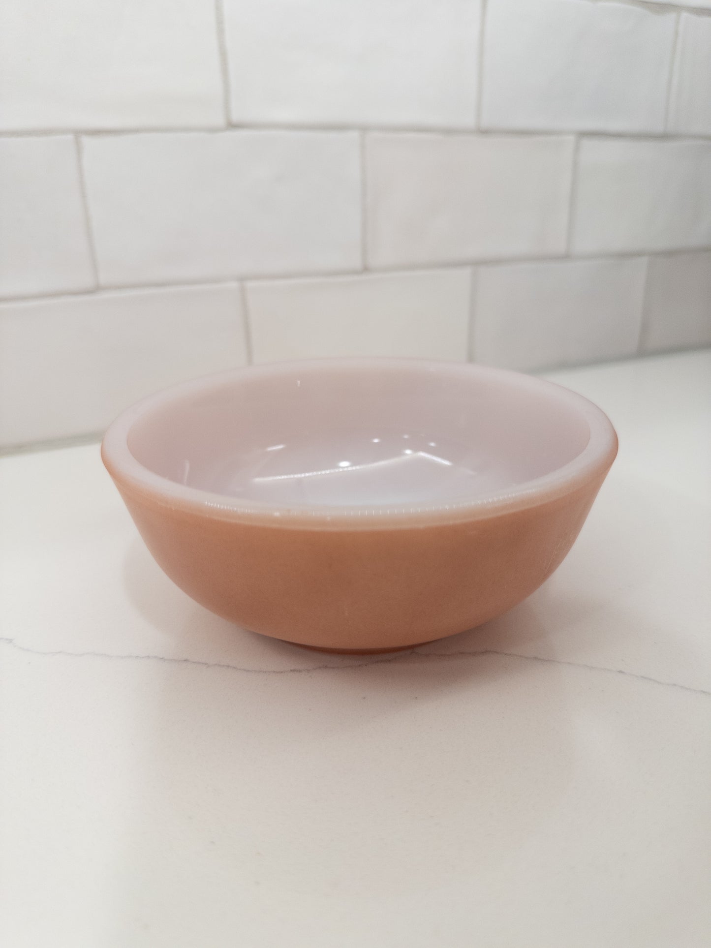 Vintage Glassbake Brown Small Single Serve Bowl
