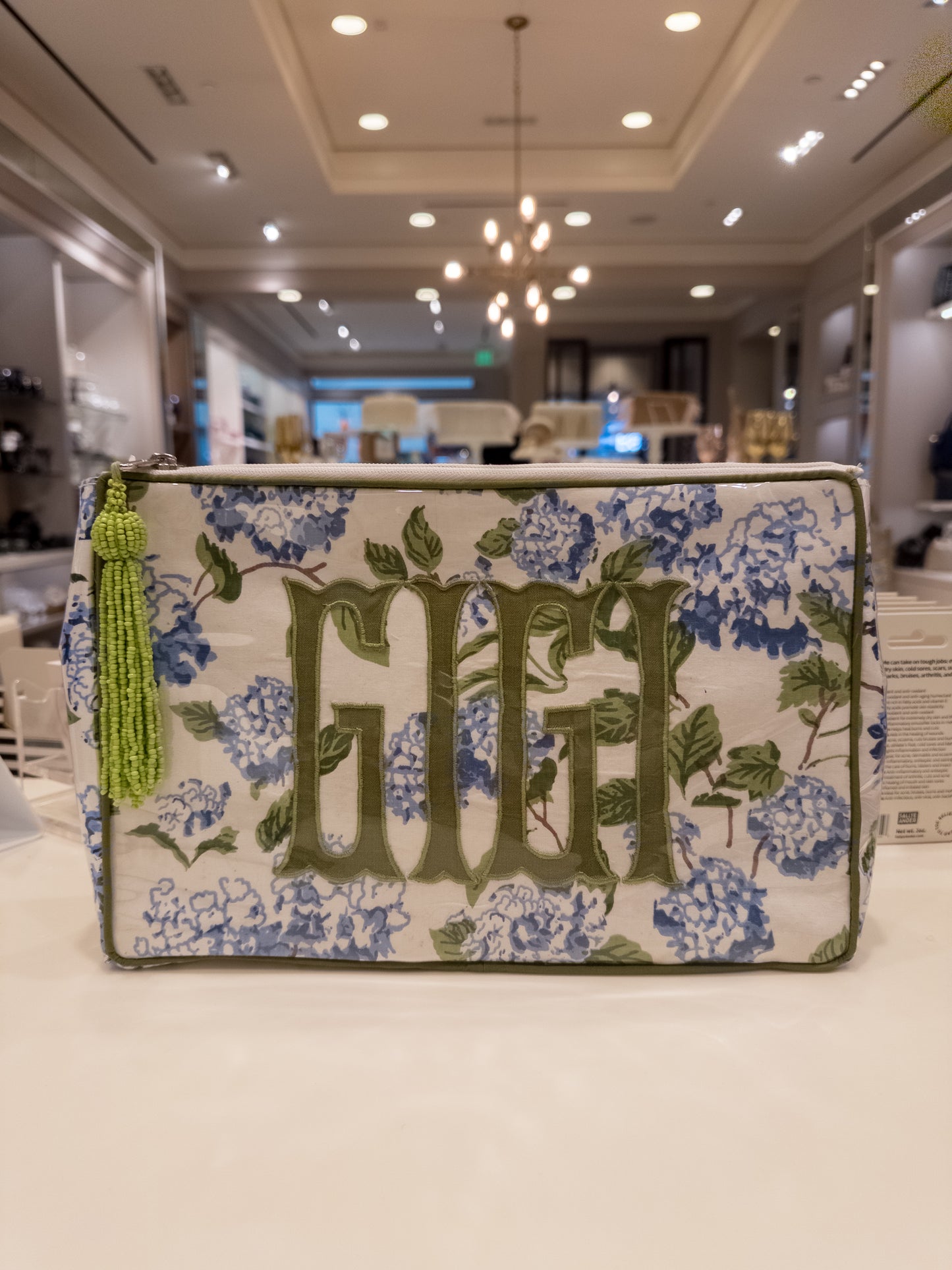 Hydrangea Cosmetic Bag