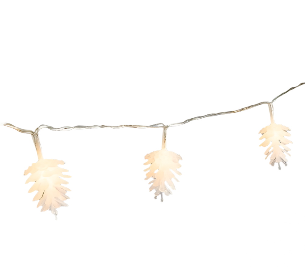 10L Pinecone Lightstring