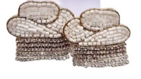 Rhinestone Cowgirl Beaded Earrings