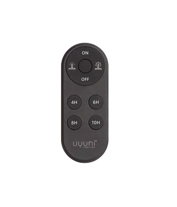 Uyuni Remote Control, Oval, Black