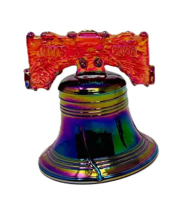 Mosser 3.25" Liberty Bell, Red Carnival