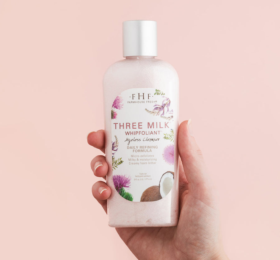 Three Milk™ Whipfoliant® Ageless Cleanser 6 oz