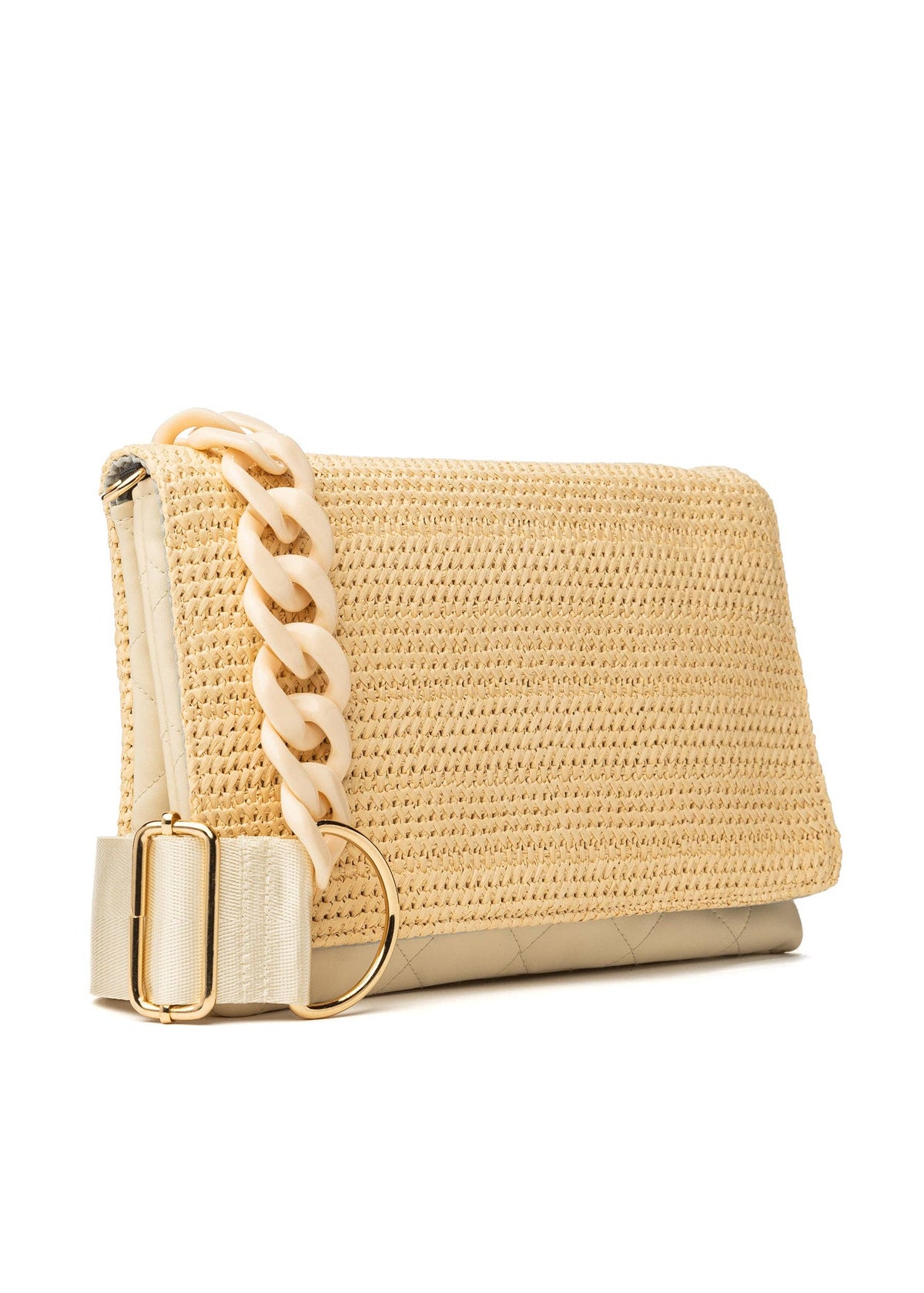 Lexi Drift Raffia Crossbody