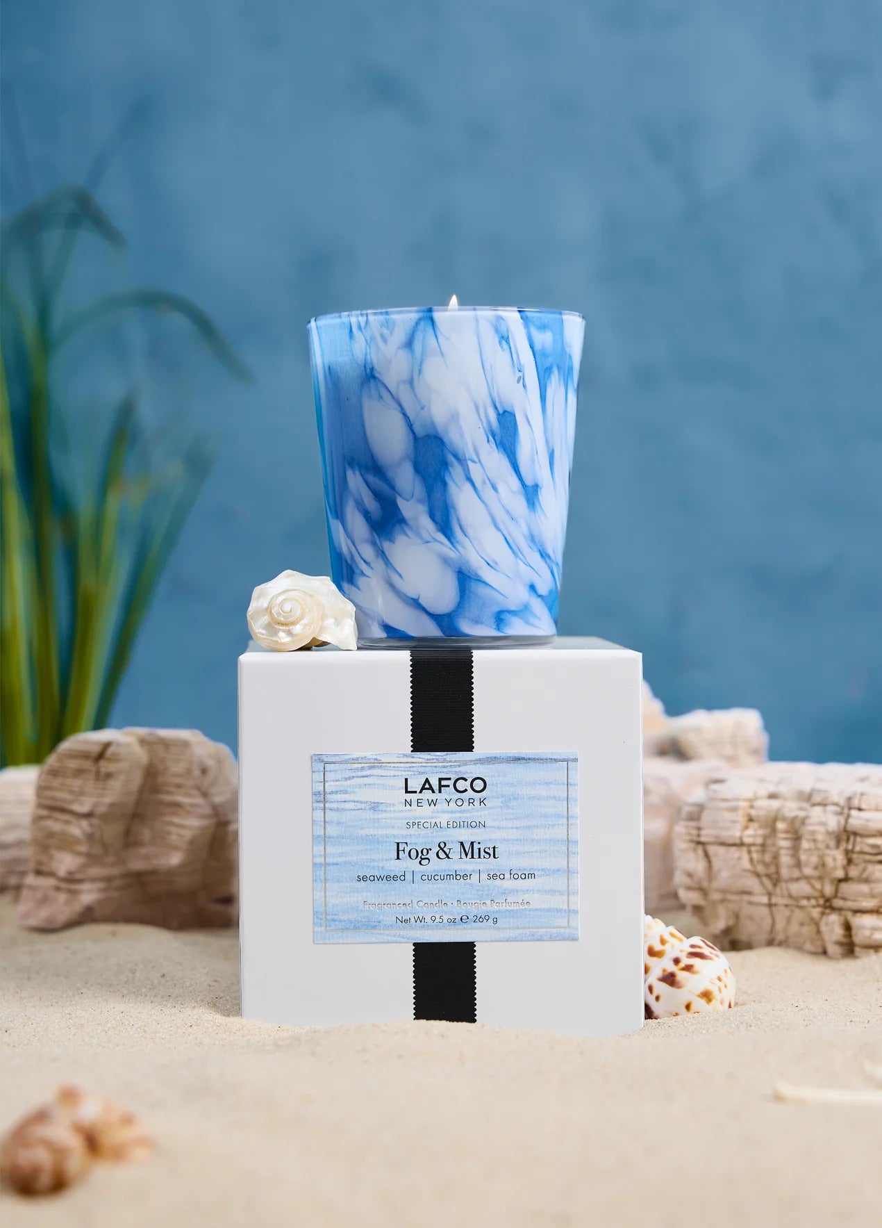 Lafco Fog & Mist Special Edition Candle, 9.5 oz.