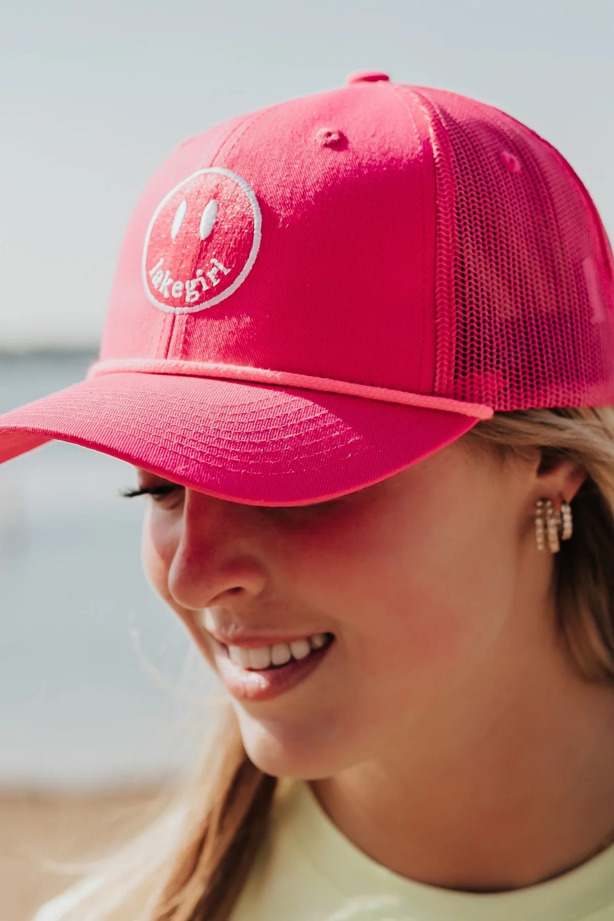 Lakegirl Embroidered Letters Strapback Women\'s Cap Hat Lake Girl Hat - Etsy main image 4