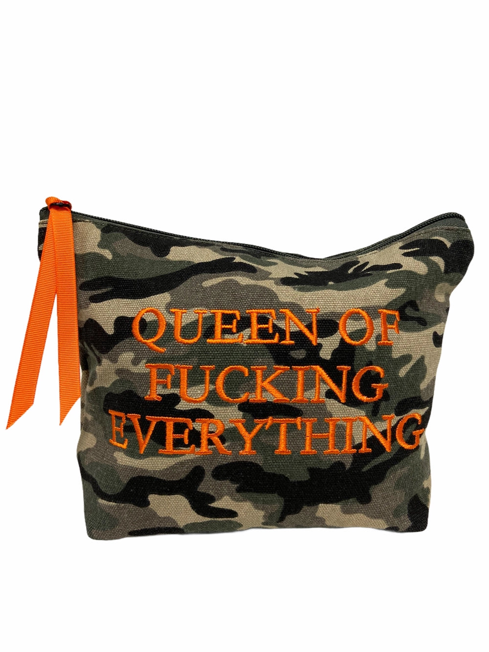 Camo Pouch - Queen of fucking everything