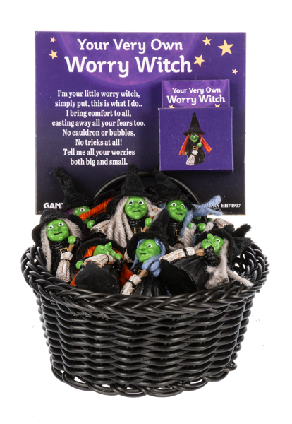 Your Very Own Worry Witch Charm
