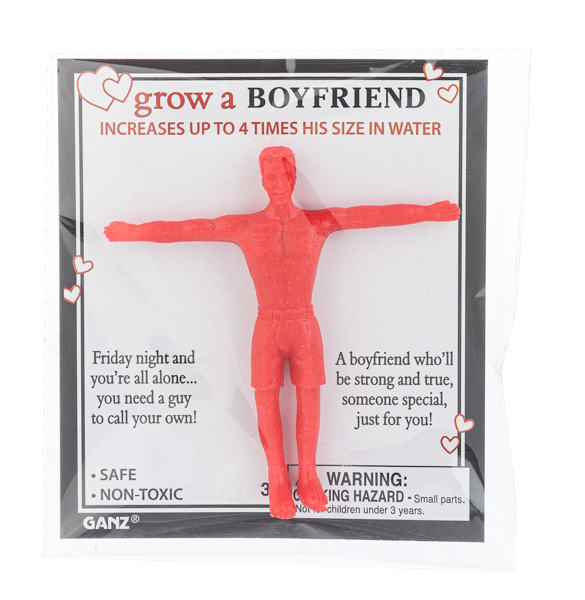 Grow a Boyfriend - Valentines Day Gag Gift