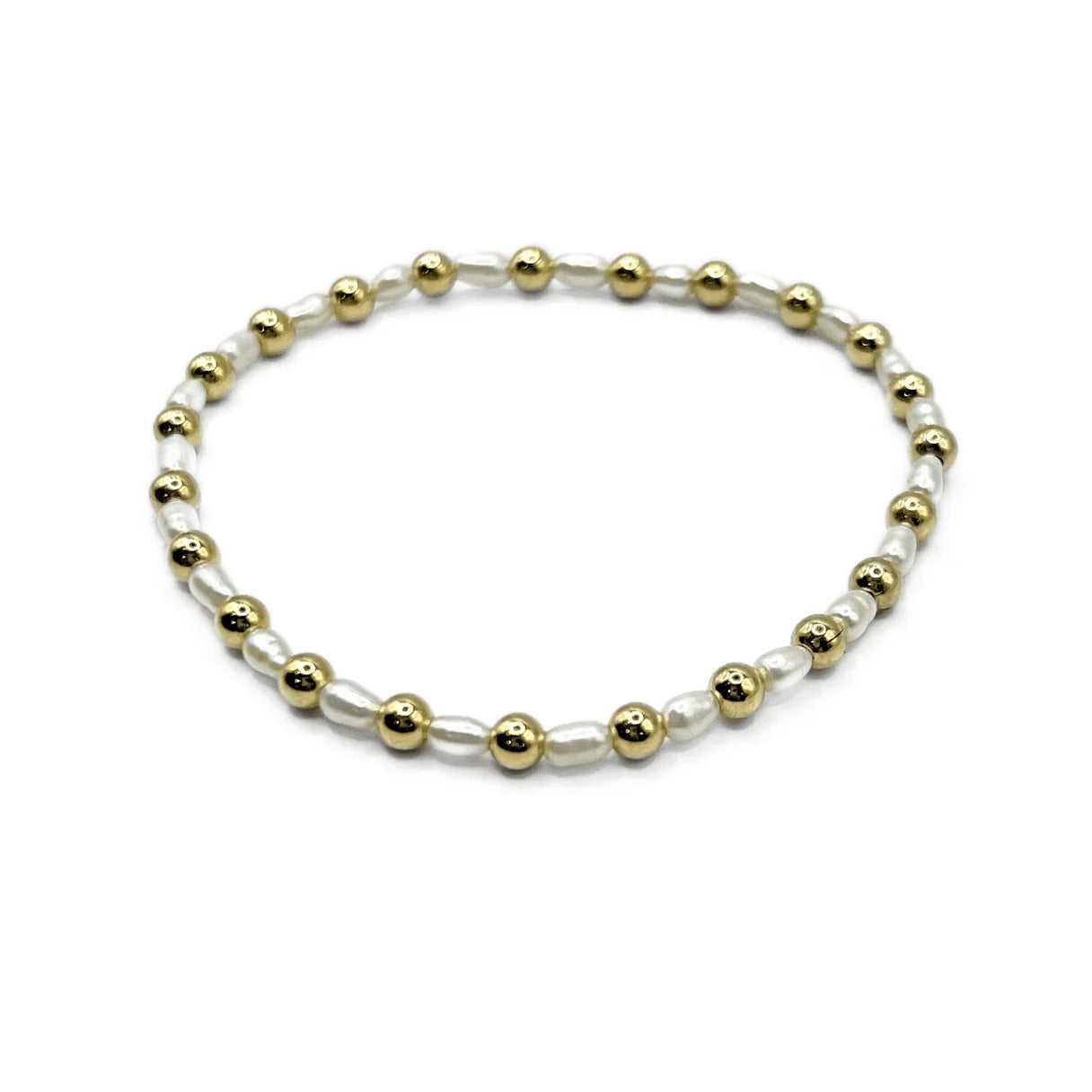 Montauk 14k Gold and Pearl Waterproof Bracelet
