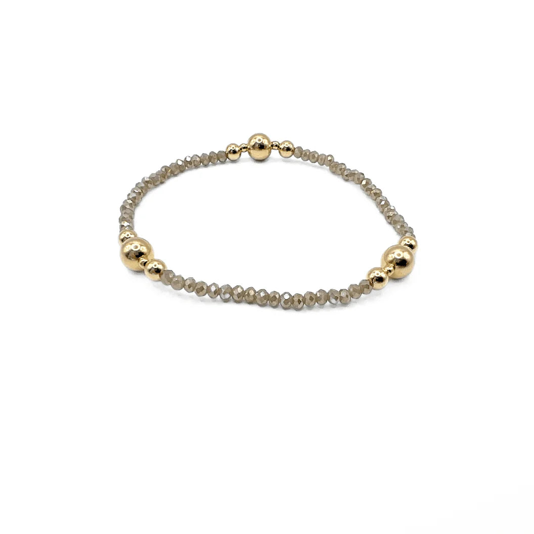 The Nantucket Shimmer Collection 14k Gold- Filled Beaded Bracelets