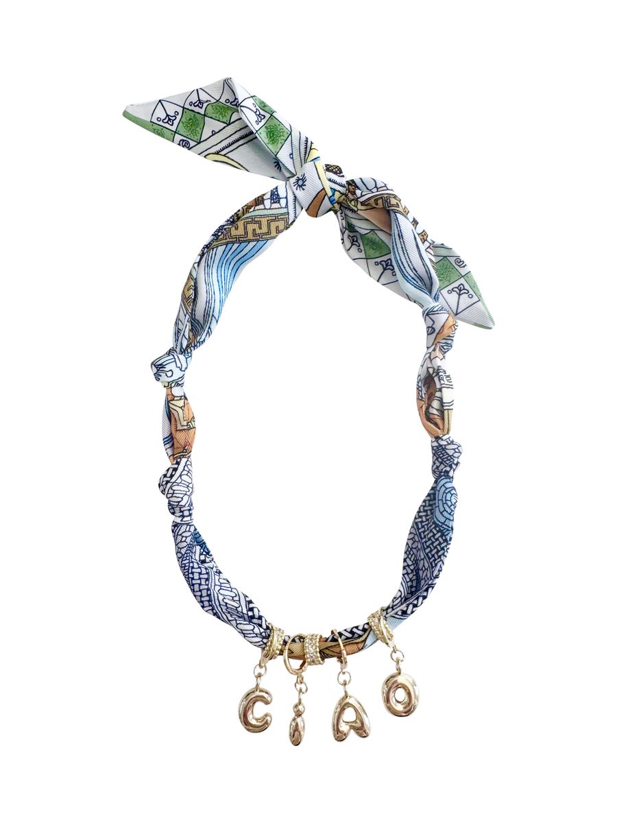 Ciao Bubble Scarf Necklace