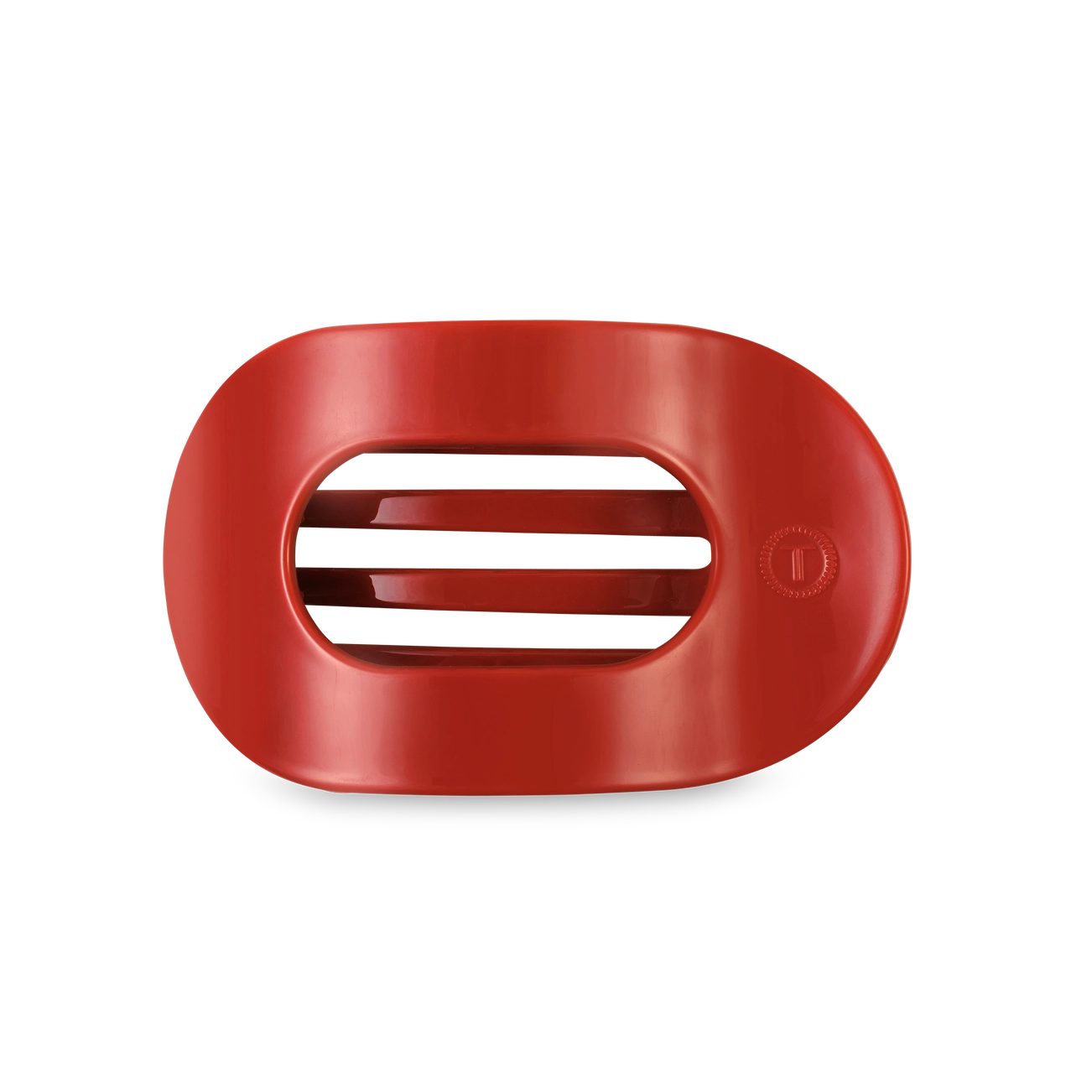 Small Flat Round Hair Clip