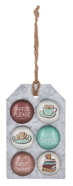 Coffee Magnet (6 pc. set)