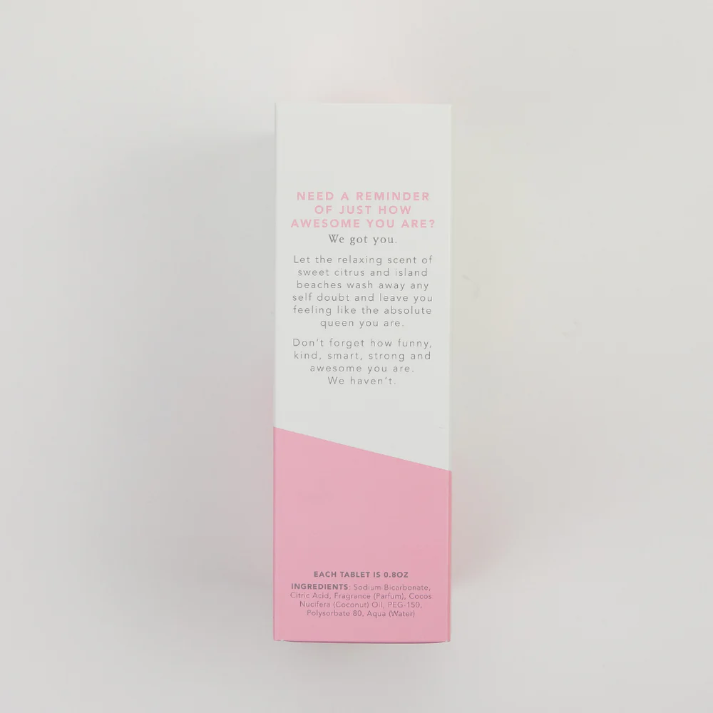 You Are So Pretty Shower Steamers, Island Citrus