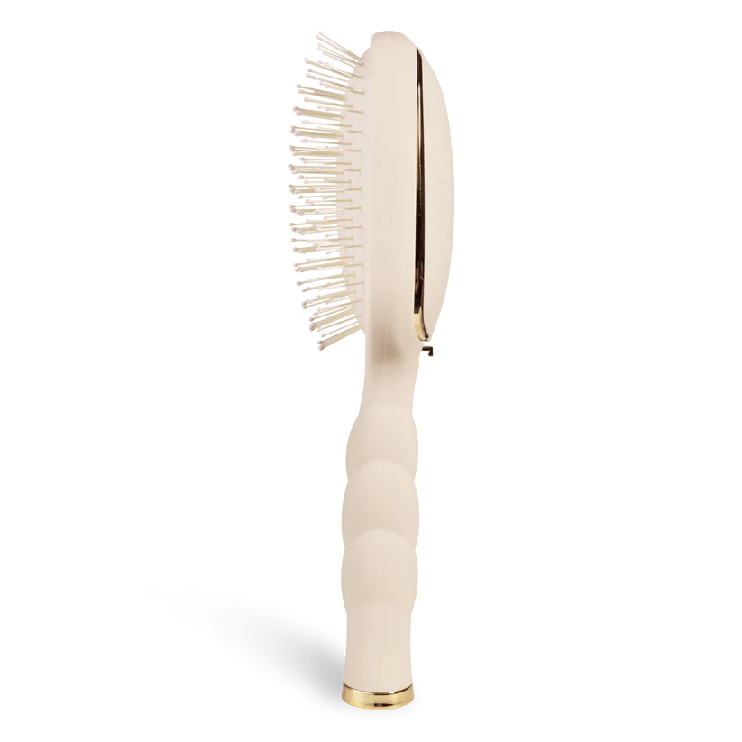 Teleties Detangler Hair Brush for Medium Hair – Tan