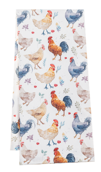 Chicken Tea Towel